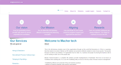 Desktop Screenshot of machertech.com