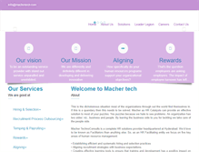Tablet Screenshot of machertech.com